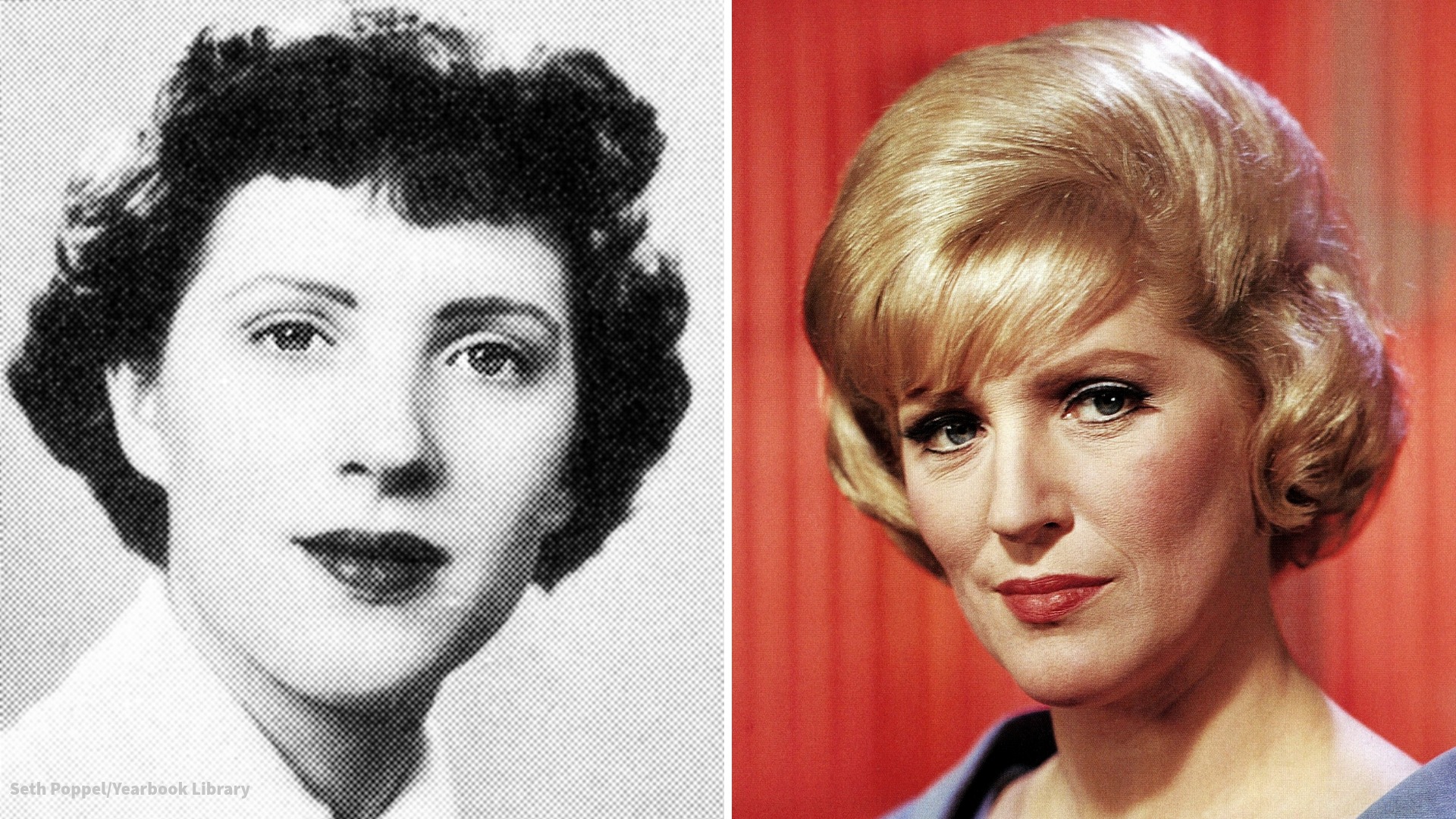 Majel Barrett High school photo and in Star Trek