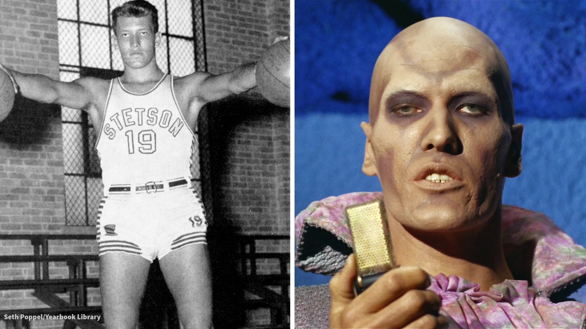 Ted Cassidy school photo and in Star Trek