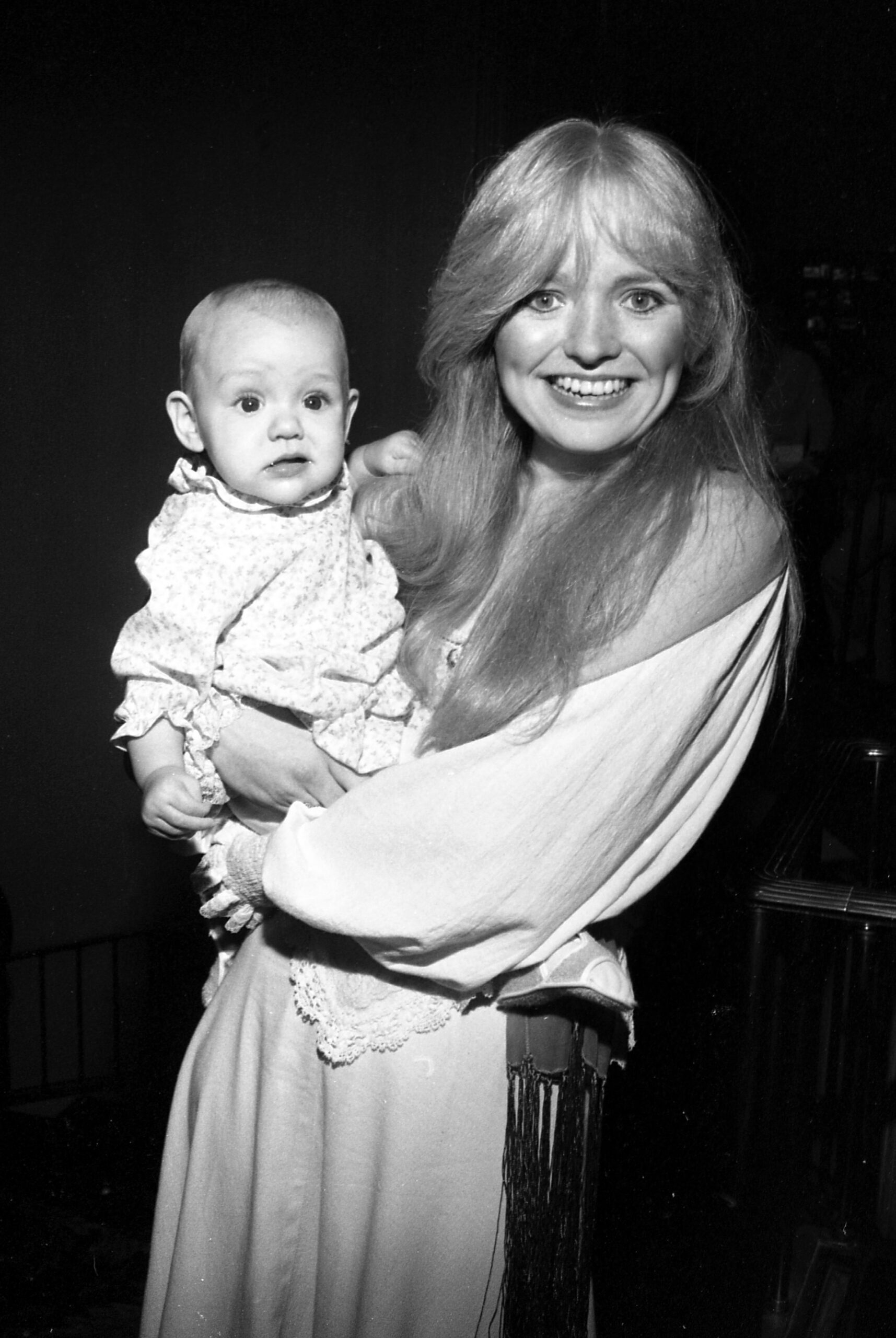 Susan Richardson with daughter Sarah September 13, 1980 Credit: 