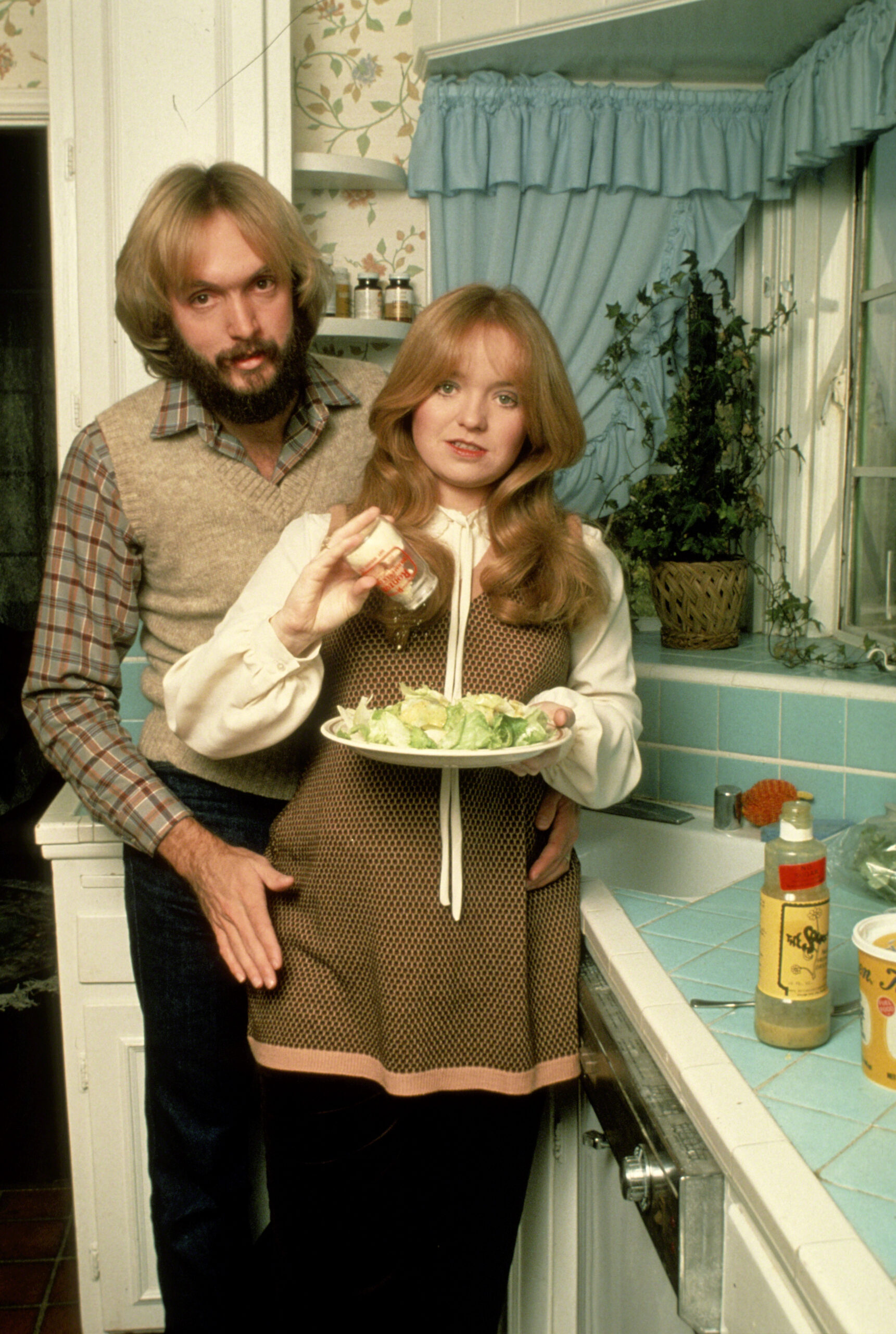 Susan Richardson and Michael Virden at home circa 1979. 