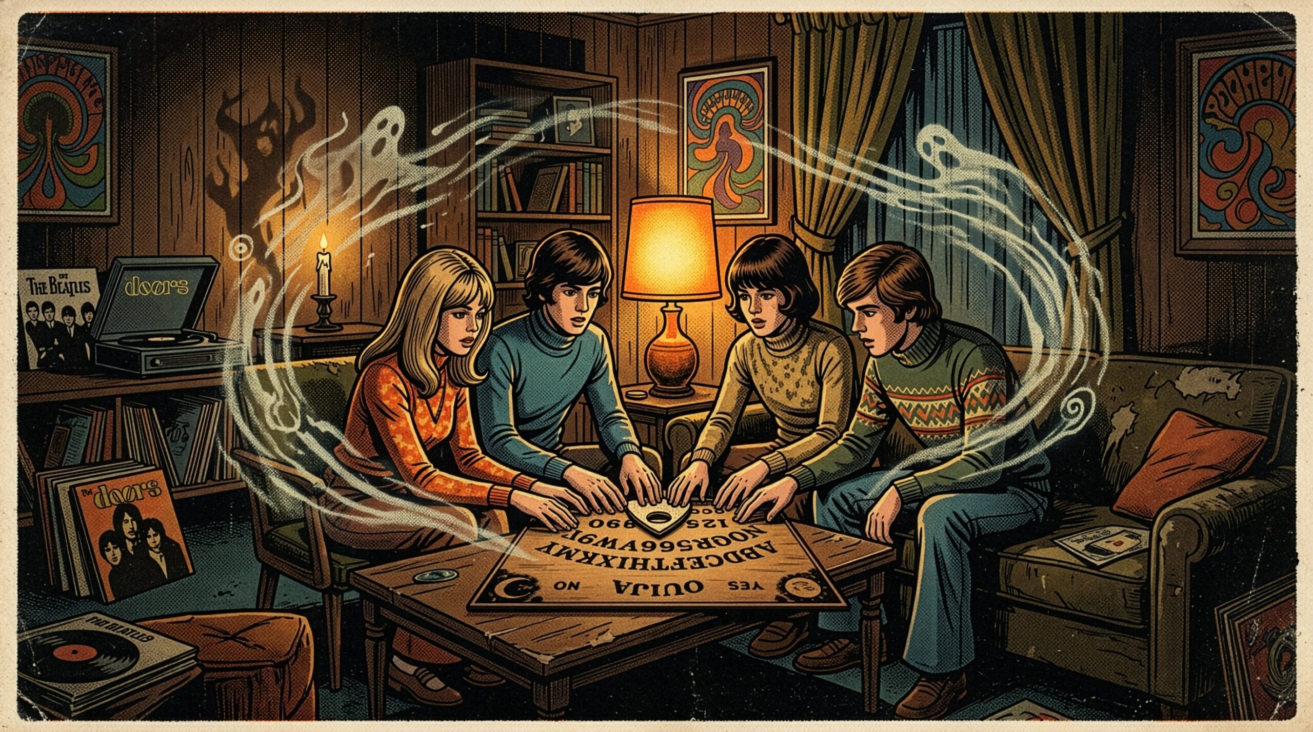 1960s Urban Legend Ouija Boards