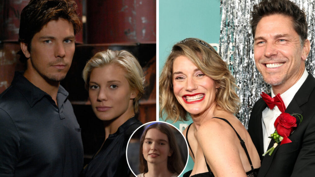NEW YORK, NEW YORK - SEPTEMBER 28: (L-R) Katee Sackhoff and Michael Trucco attend Prime Video hosts PROMiere in celebration of new original series “Carrie” on September 28, 2026 in New York City. (Photo by Jamie McCarthy/Getty Images for Prime Video); BATTLESTAR GALACTICA, Michael Trucco, Katee Sackhoff, (Season 3), 2004-, Photo: Carole Segal / © SCI-FI / Courtesy: Everett Collection; Carrie - First Look Credit: Robert Falconer/Prime Copyright: © Amazon Content Services LLC Description: Summer H. Howell