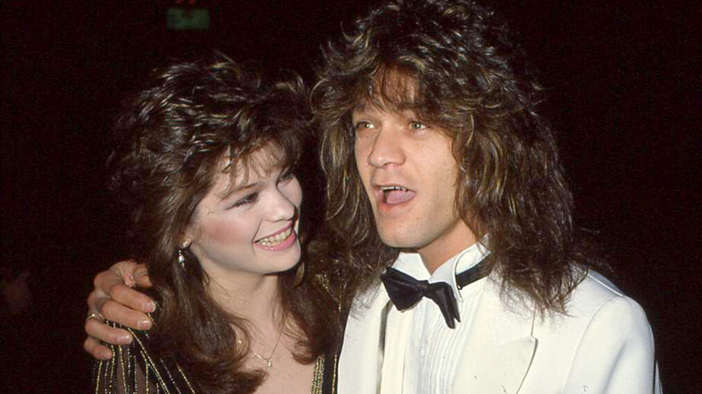 Eddie Van Halen and Valerie Bertinelli