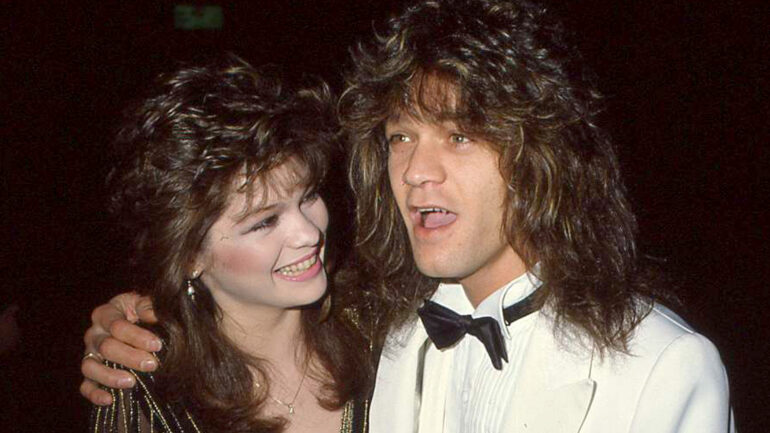 Eddie Van Halen and Valerie Bertinelli