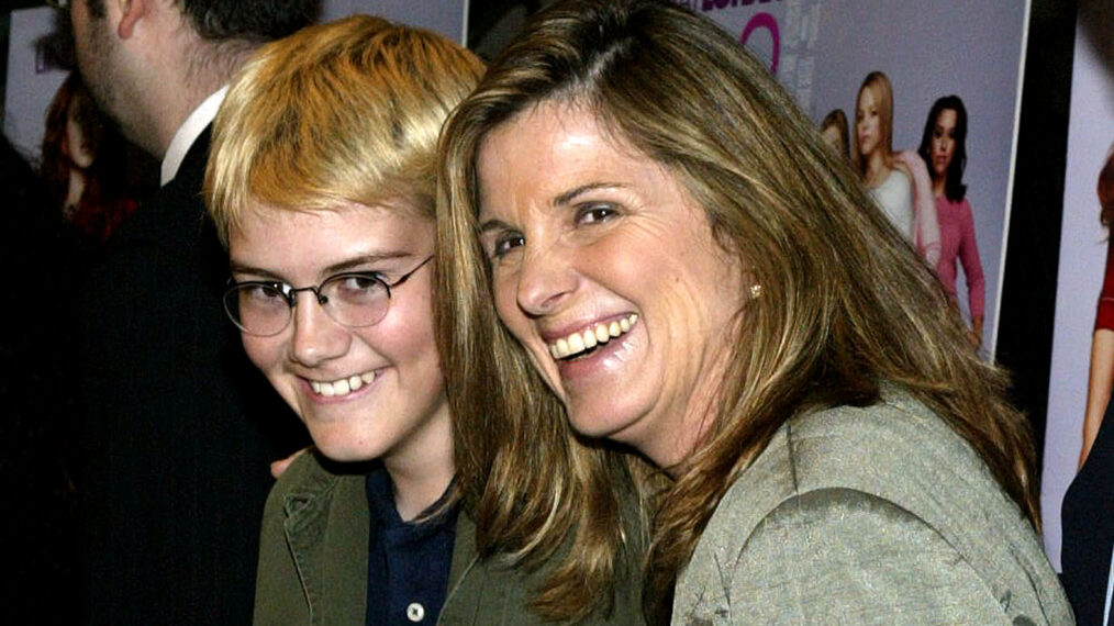 Susan St. James and son Teddy