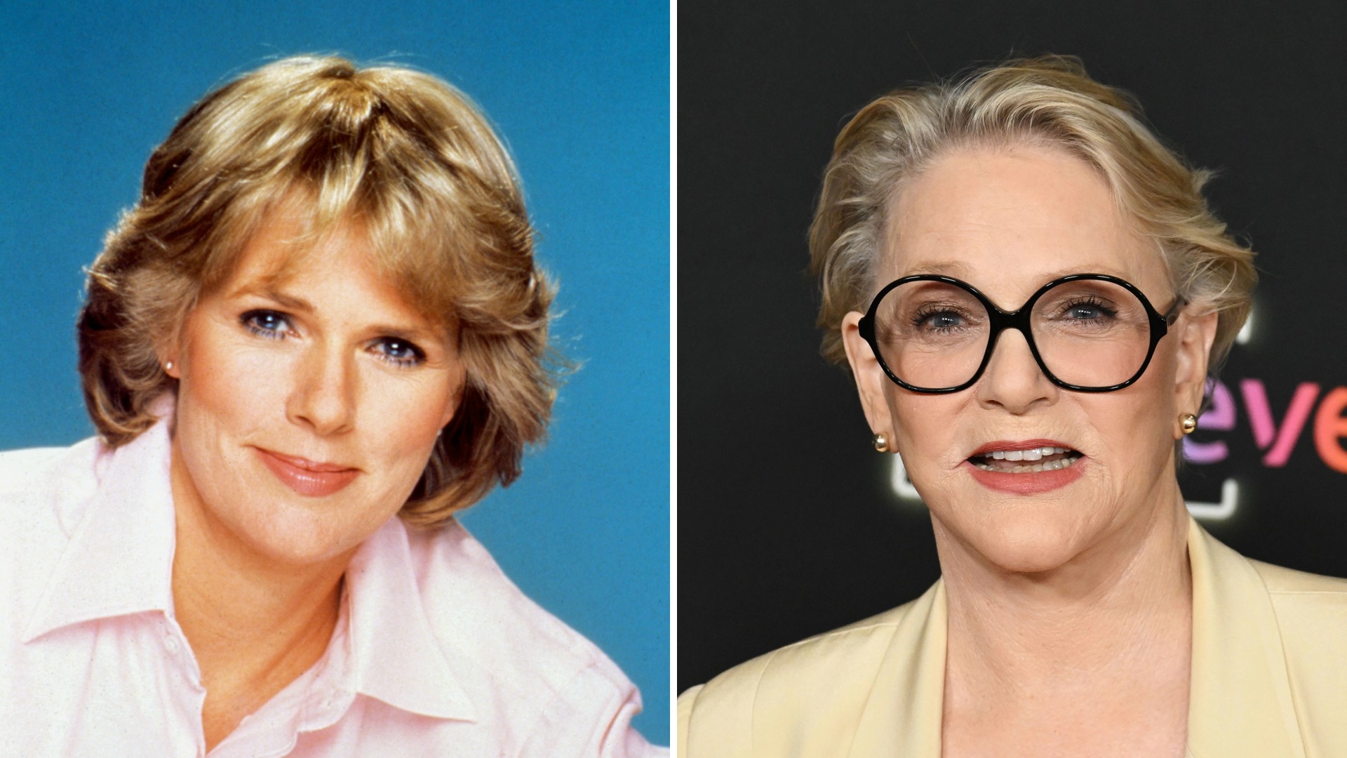 Sharon Gless from Cagney & Lacy now and then