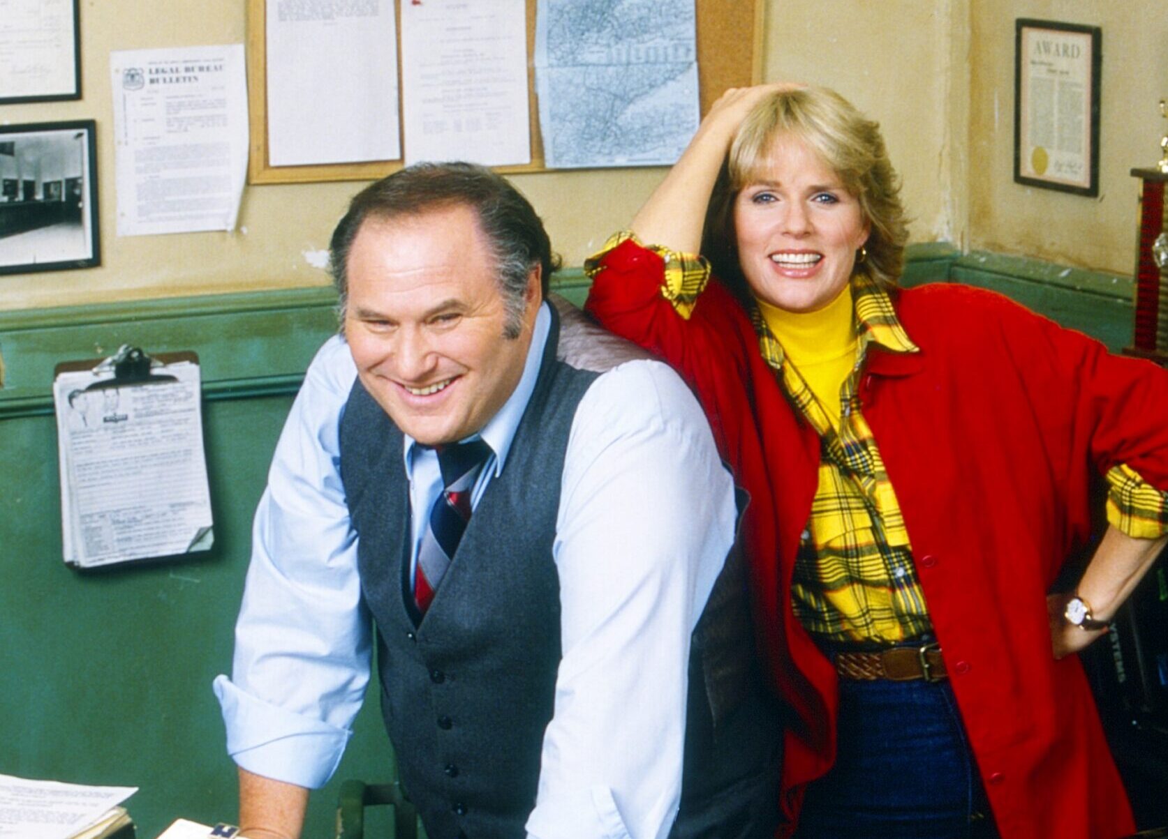 CAGNEY & LACEY, (aka CAGNEY AND LACEY), from left: Al Waxman, Sharon Gless, 1981-1988.