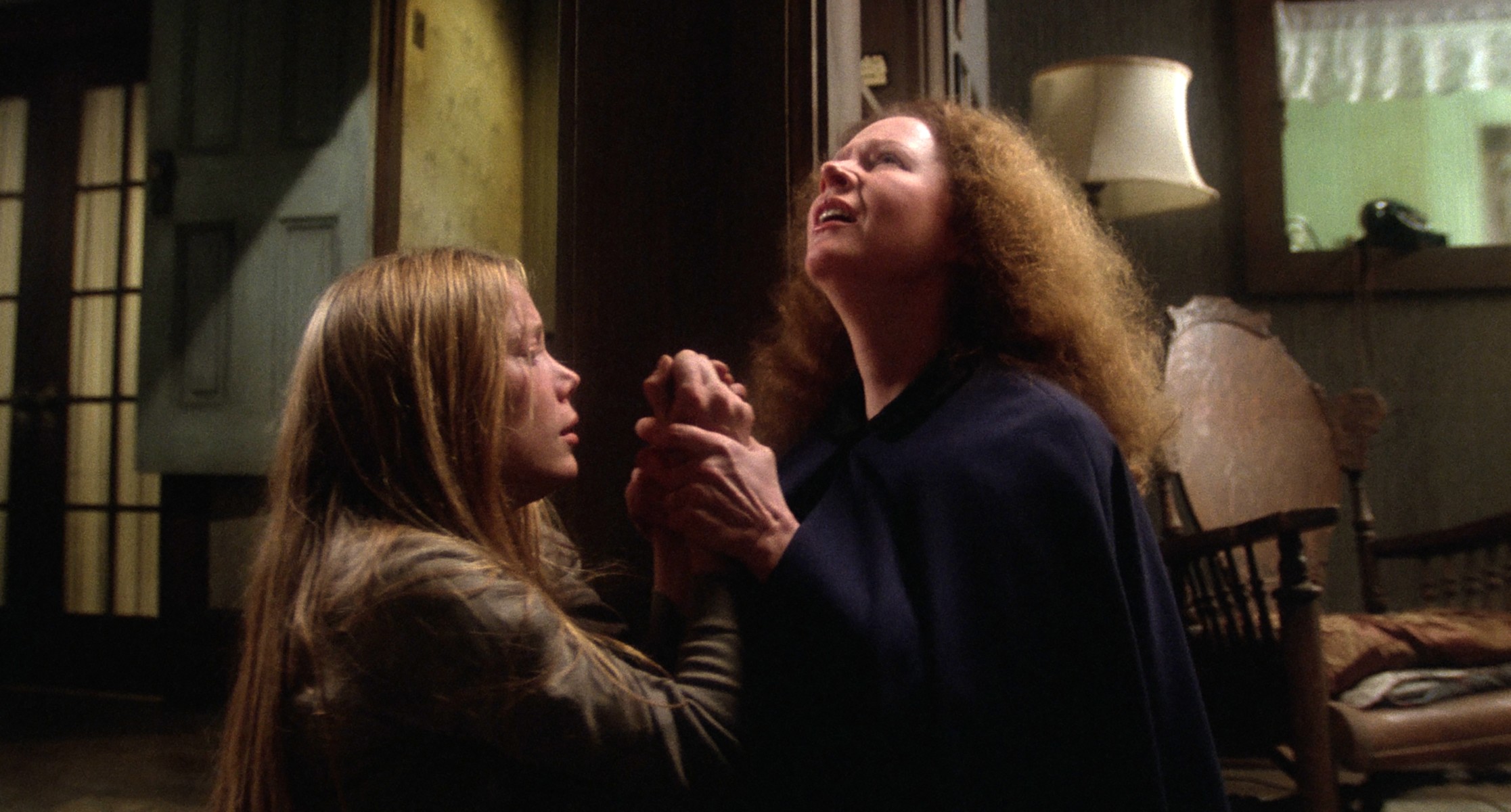 CARRIE, from left: Sissy Spacek, Piper Laurie, 1976