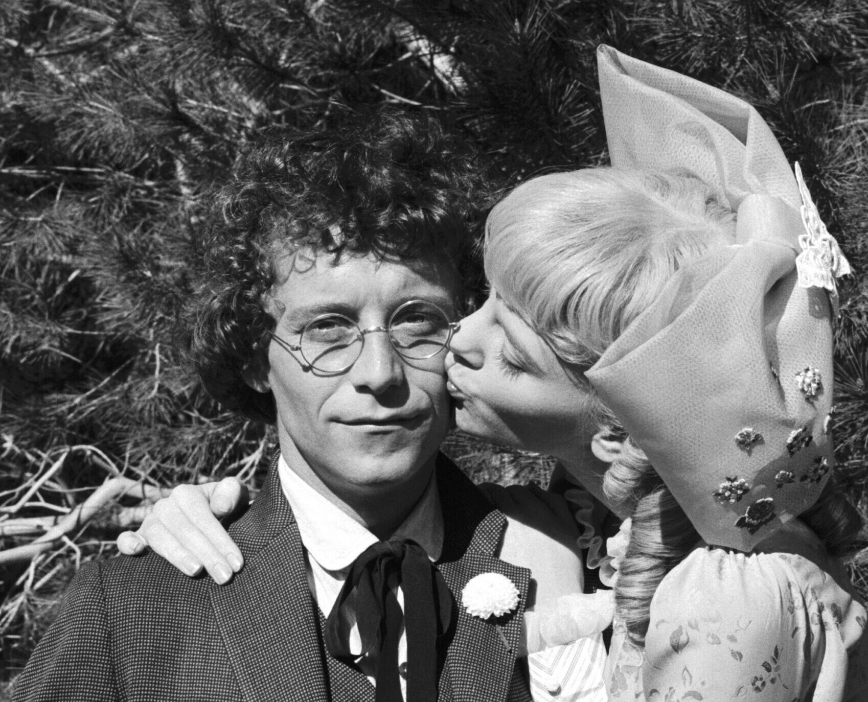 LITTLE HOUSE ON THE PRAIRIE -- "He Loves Me, He Loves Me Not: Part 1 and 2" Episode 23 and 24 -- Aired 5/5/80 -- Pictured: (l-r) Steve Tracy as Percival Isaac Cohen Dalton, Alison Arngrim as Nellie Oleson Dalton