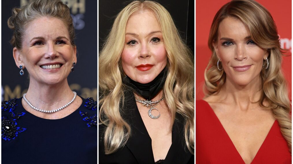 Melissa Gilbert, Christina Applegate, Megyn Kelly