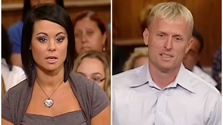 Michelle Parker, Dale Smith Jr. on 'The People's Court'