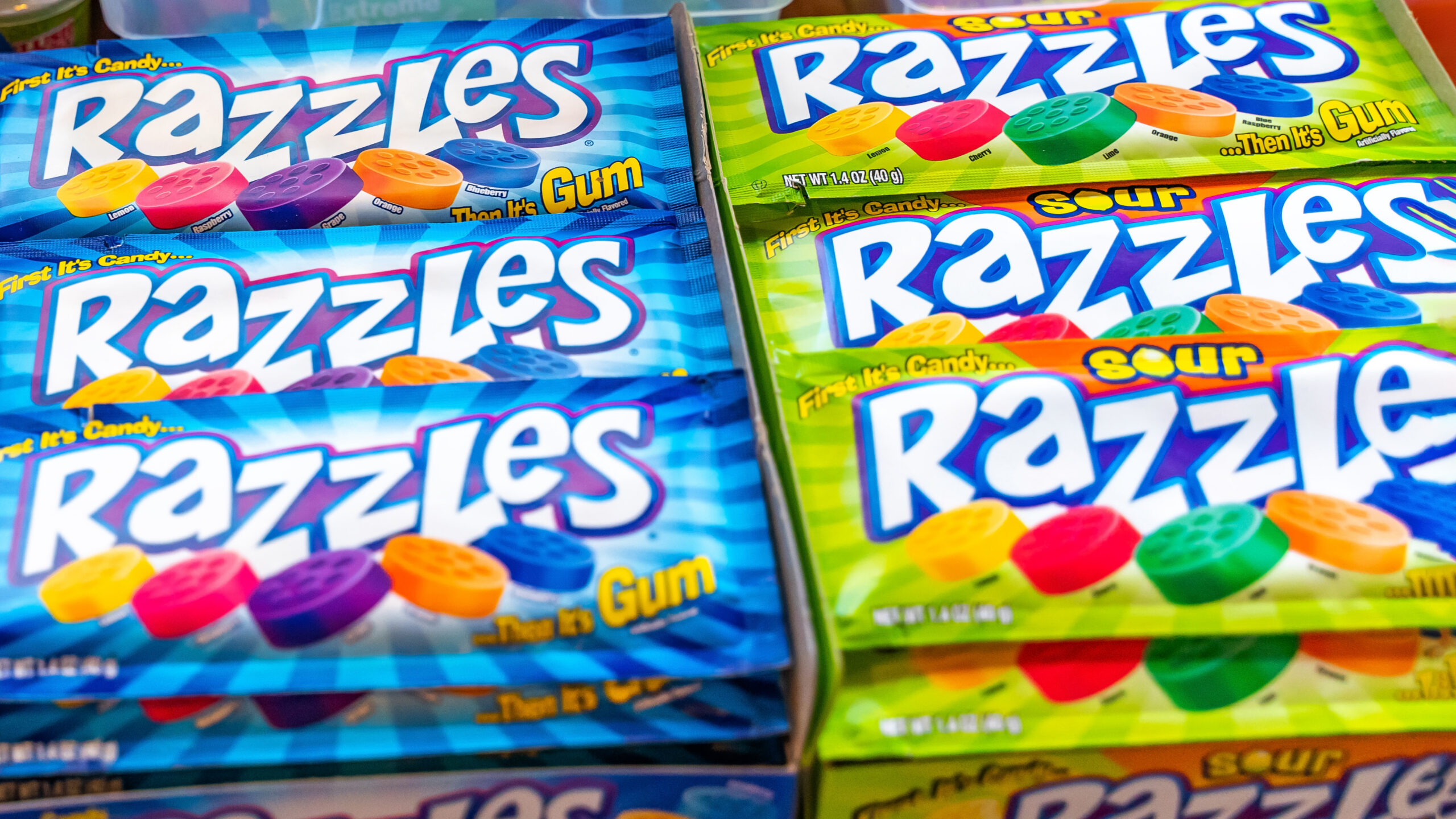 Razzles candies