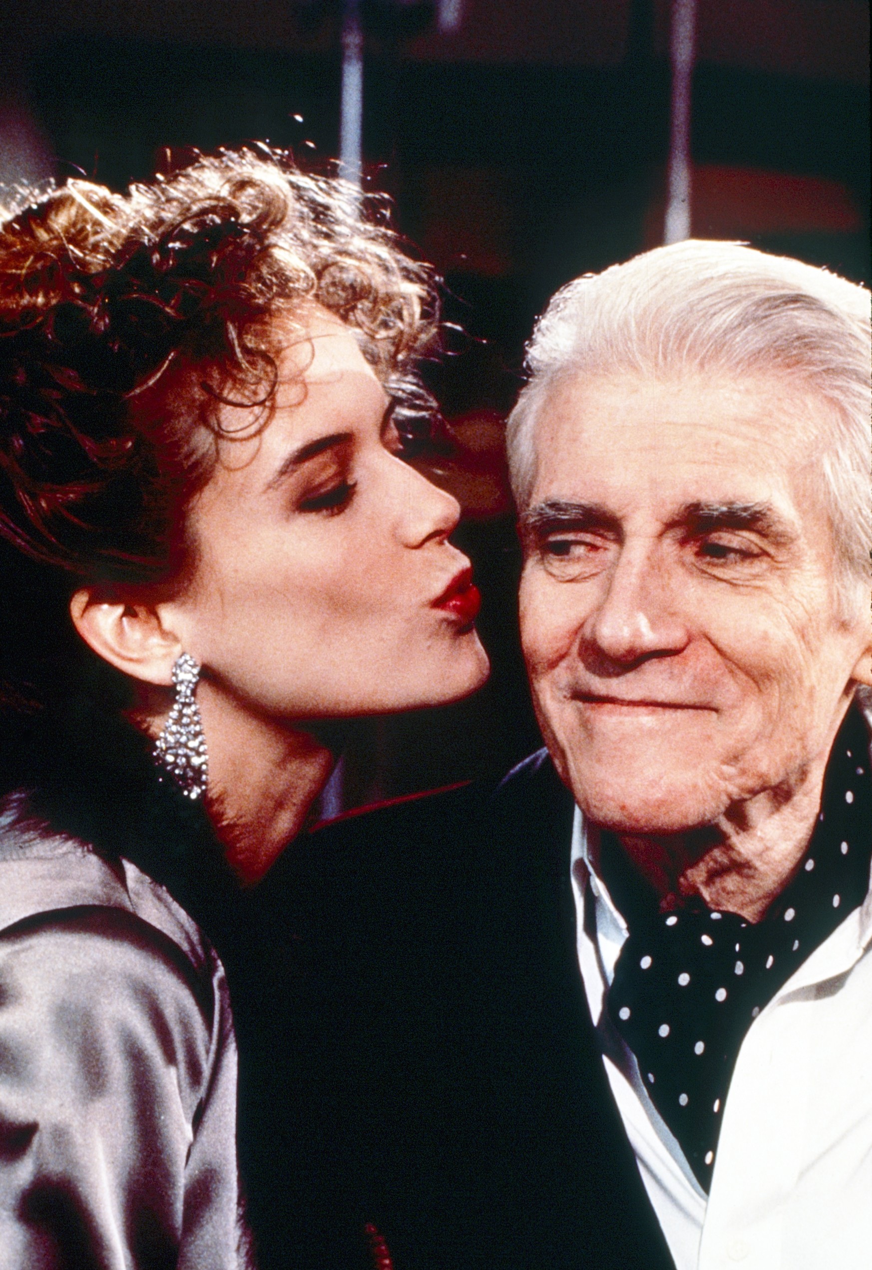 TALES FROM THE CRYPT, from left: Kelly Preston, William Hickey, 'The Switch', season 2, ep. 2, aired 4/21/1990, 1989-96.