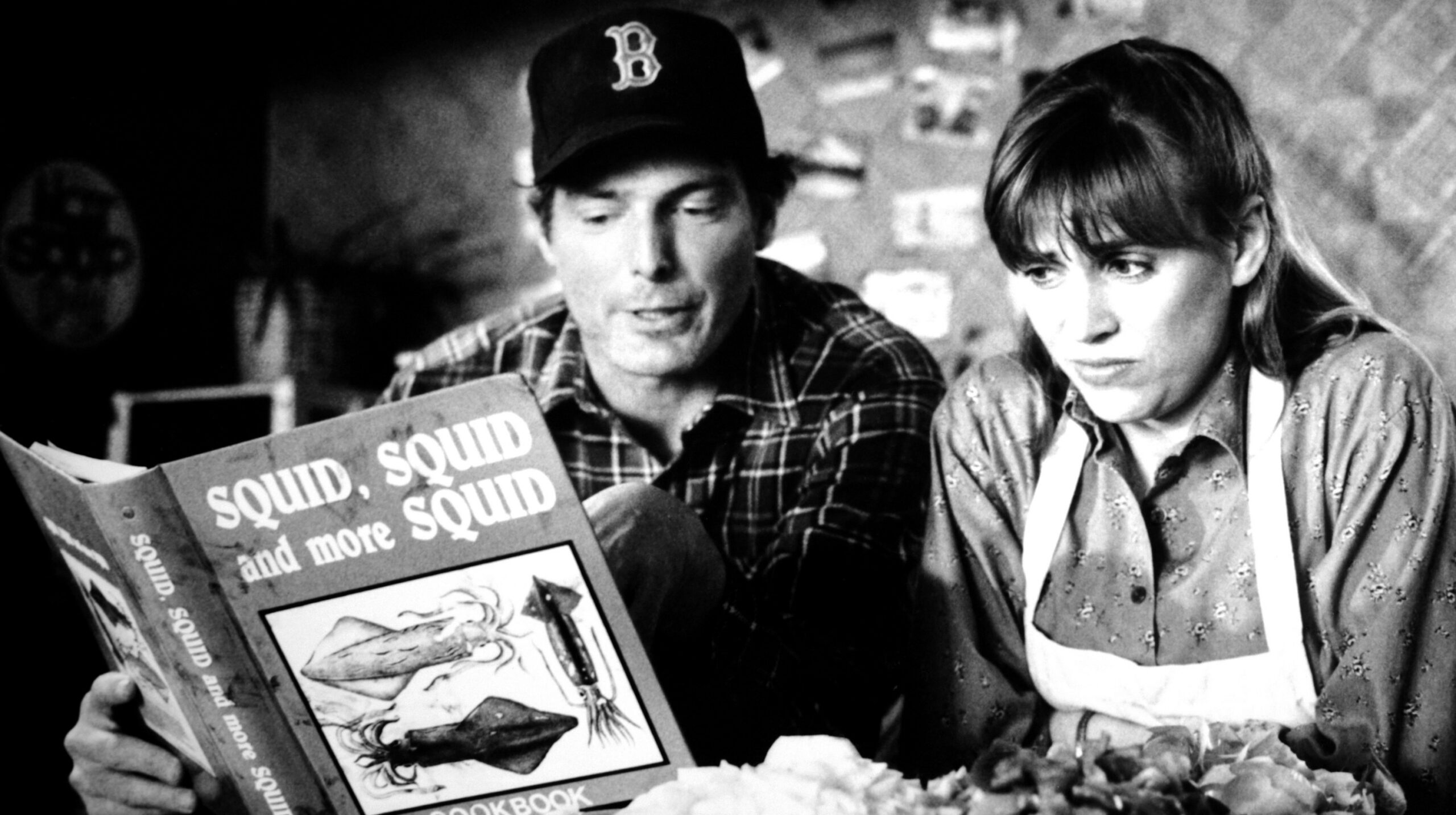 TALES FROM THE CRYPT, from left, Christopher Reeve, Bess Armstrong, 'What's Cookin',' aired July 22, 1992.