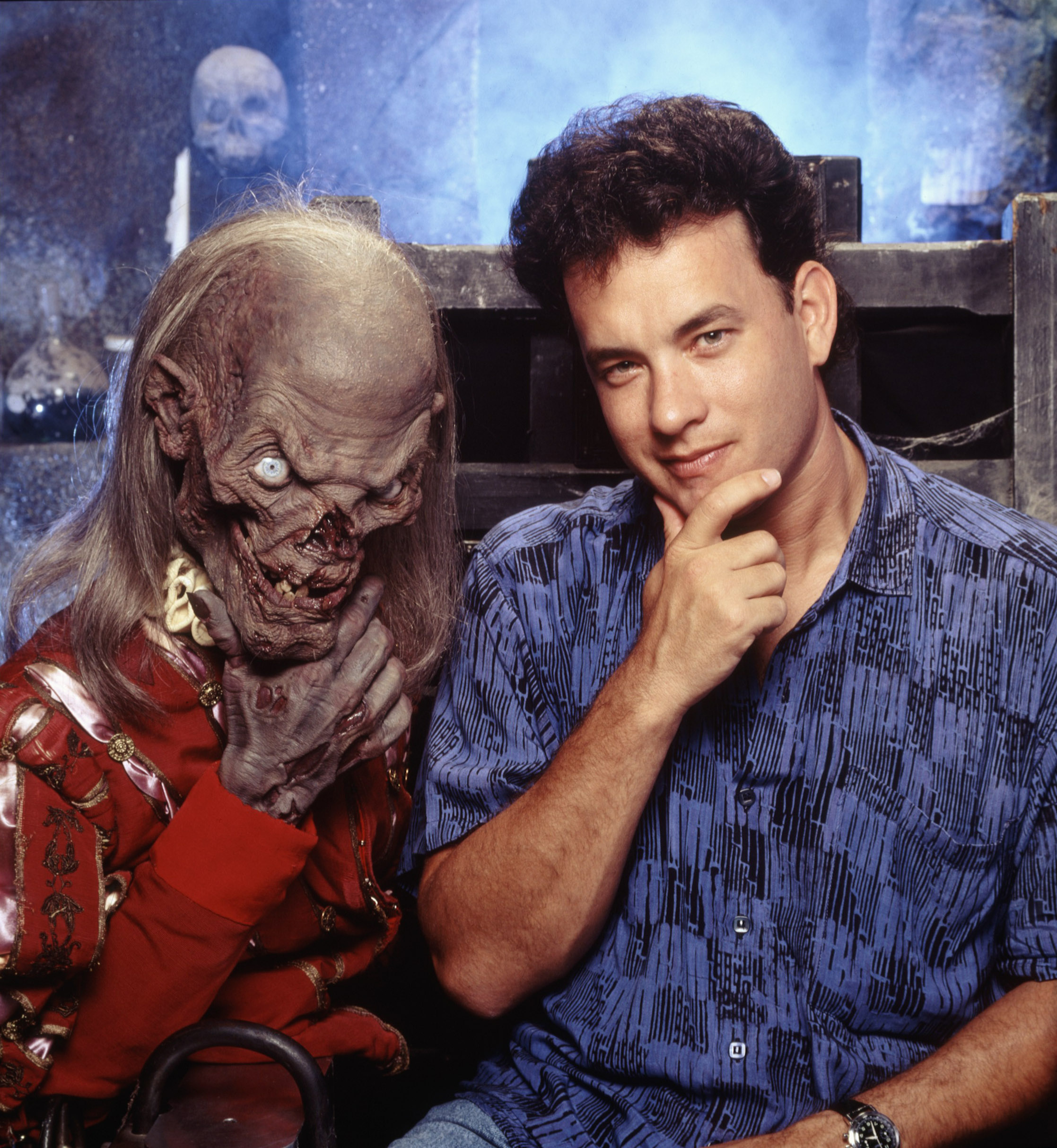 TALES FROM THE CRYPT, The Cryptkeeper, Tom Hanks in episode 'None But the Lonely Heart' aired 6/27/92 Season 4, 1989-96,